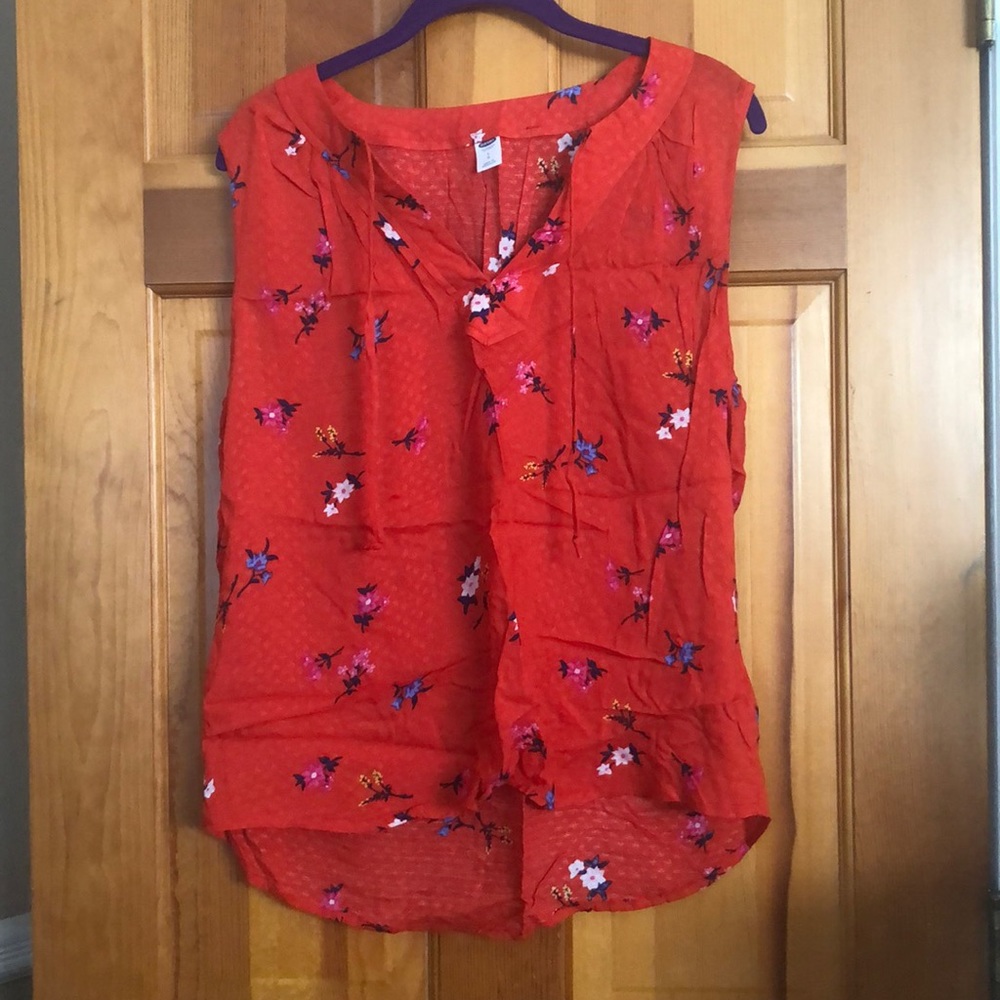 Old Navy Dark Orange Tank Top